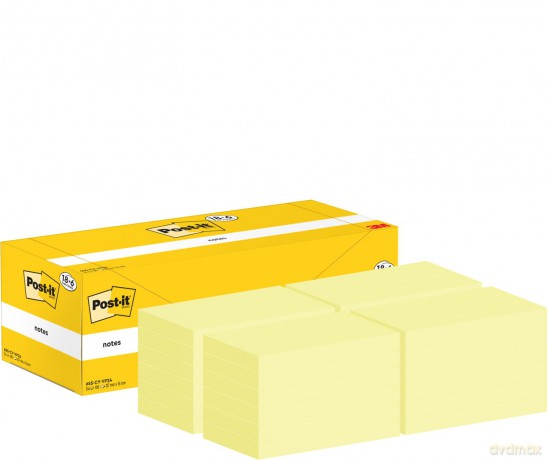 Post-Itâž: 18 + 6 GRATIS: Post-it Haftnotizen gelb