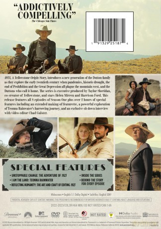 1923: A Yellowstone Origin Story: Season One [3DVD]