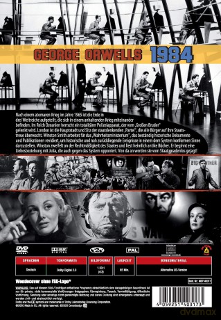 1984 (George Orwell) - 1954 Version [DVD]