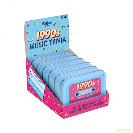 1990s Music Trivia Game CDU of 6 [KSIĄŻKA]