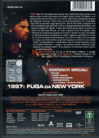 1997 - Fuga Da New York [DVD]