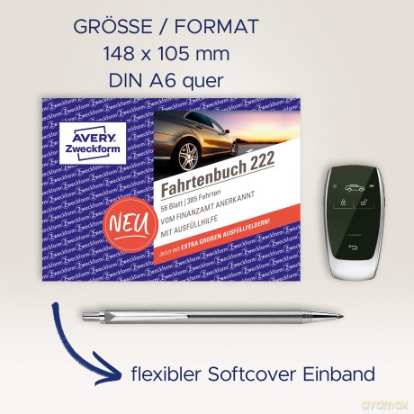 Avery Zweckform: 2 + 1 GRATIS: 2 AVERY Zweckform Fahrtenb