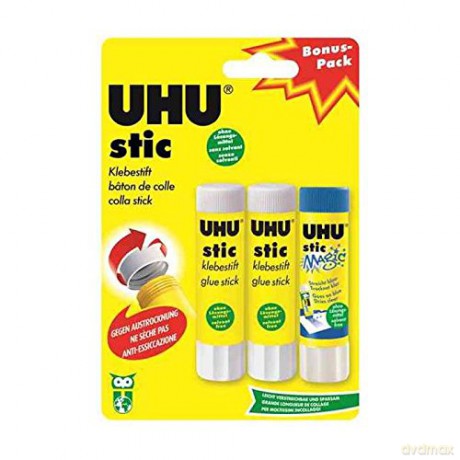 Uhu: 2 + 1 GRATIS: UHU stic Klebestift 21,0 g