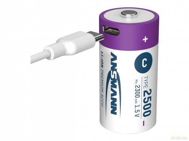 Ansmann: 2 ANSMANN Akkus 2500 Baby C 2.300 mAh