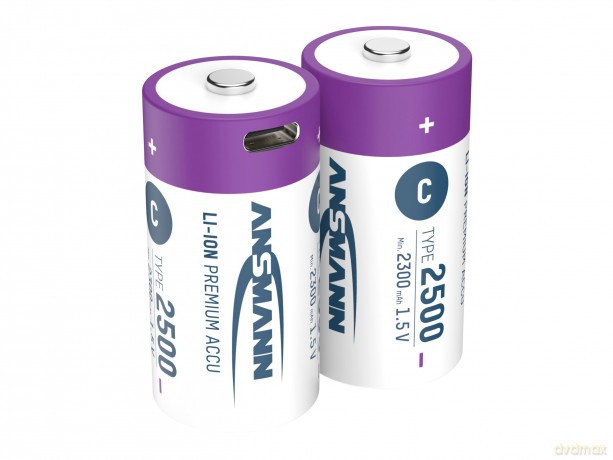 Ansmann: 2 ANSMANN Akkus 2500 Baby C 2.300 mAh