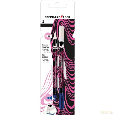 Eberhard Faber: 2 EBERHARD FABER neon pink/schwarz Tinte