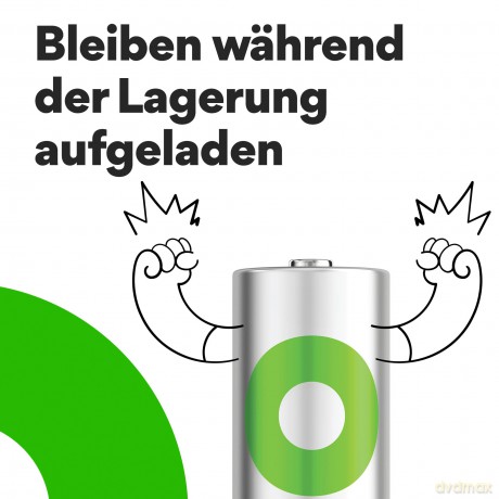 Gp: 2 GP Akkus ReCyko+ Baby C 3.000 mAh