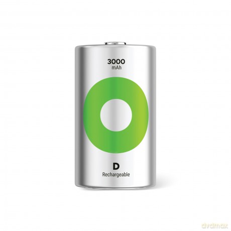 Gp: 2 GP Akkus ReCyko+ Mono D 3.000 mAh