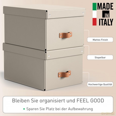 Leitz: 2 LEITZ Puro Aufbewahrungsboxen 17,0 l b