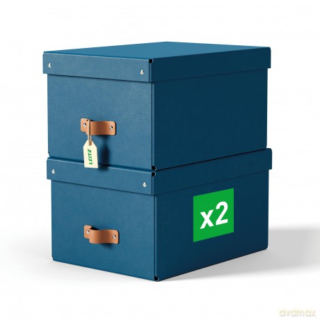 Leitz: 2 LEITZ Puro Aufbewahrungsboxen 17,0 l d