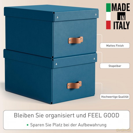 Leitz: 2 LEITZ Puro Aufbewahrungsboxen 17,0 l d