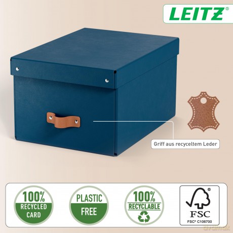 Leitz: 2 LEITZ Puro Aufbewahrungsboxen 17,0 l d