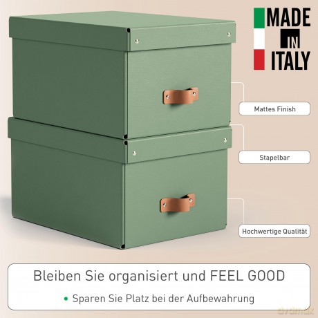 Leitz: 2 LEITZ Puro Aufbewahrungsboxen 17,0 l g