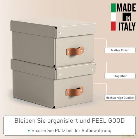 Leitz: 2 LEITZ Puro Aufbewahrungsboxen 6,5 l be