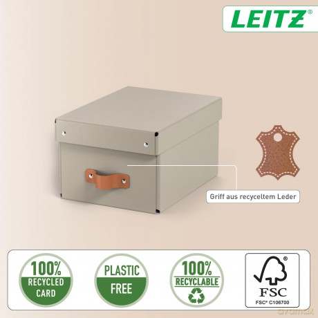 Leitz: 2 LEITZ Puro Aufbewahrungsboxen 6,5 l be