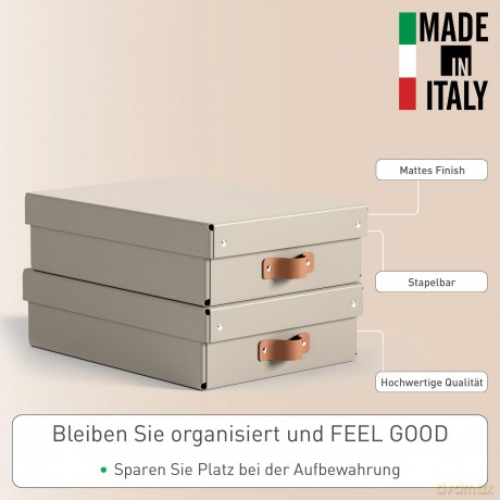 Leitz: 2 LEITZ Puro Aufbewahrungsboxen 8,0 l be