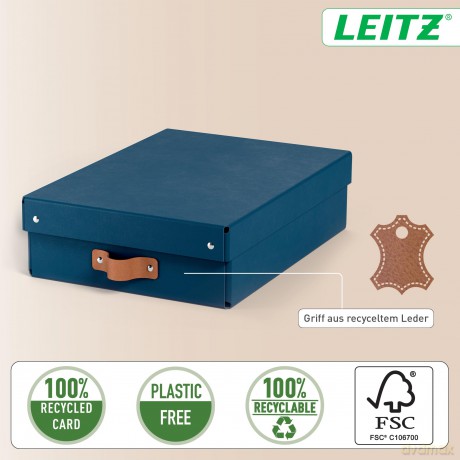 Leitz: 2 LEITZ Puro Aufbewahrungsboxen 8,0 l du