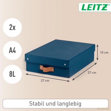 Leitz: 2 LEITZ Puro Aufbewahrungsboxen 8,0 l du