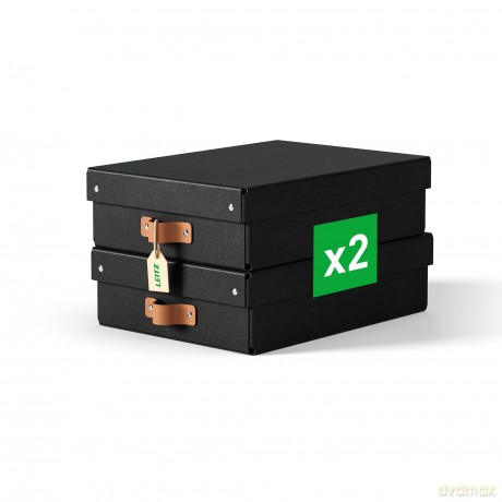 Leitz: 2 LEITZ Puro Aufbewahrungsboxen 8,0 l sc