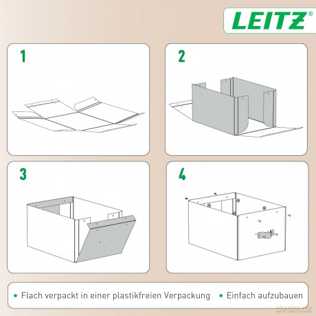 Leitz: 2 LEITZ Puro Aufbewahrungsboxen 8,0 l sc