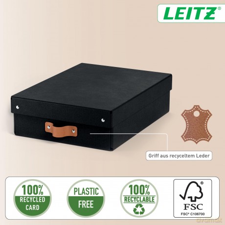 Leitz: 2 LEITZ Puro Aufbewahrungsboxen 8,0 l sc
