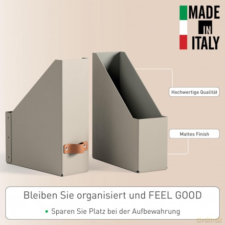 Leitz: 2 LEITZ Stehsammler Puro 24710012 beige