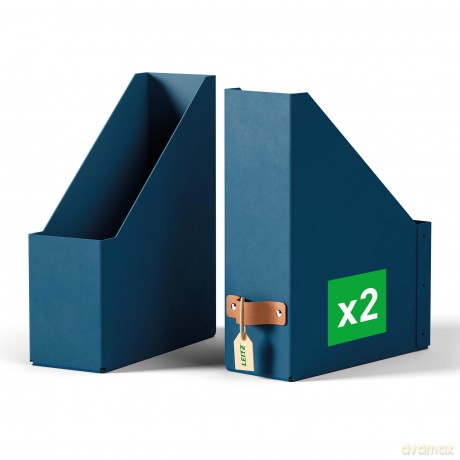 Leitz: 2 LEITZ Stehsammler Puro 24710068 dunkel