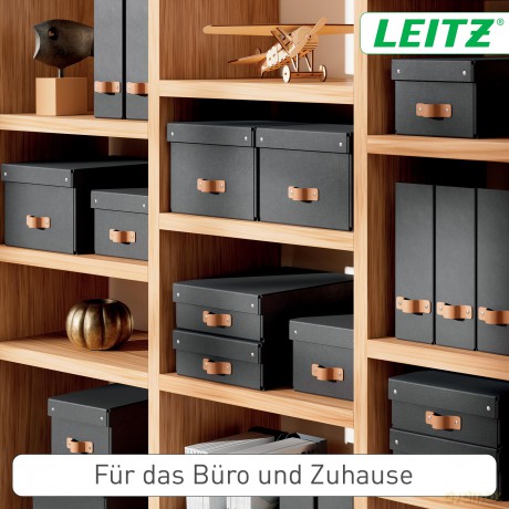 Leitz: 2 LEITZ Stehsammler Puro 24710095 schwar