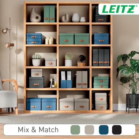 Leitz: 2 LEITZ Stehsammler Puro 24710095 schwar