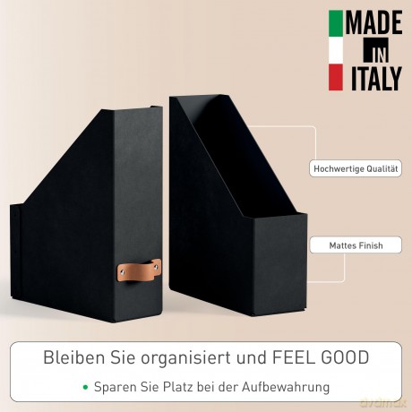 Leitz: 2 LEITZ Stehsammler Puro 24710095 schwar