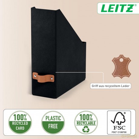 Leitz: 2 LEITZ Stehsammler Puro 24710095 schwar