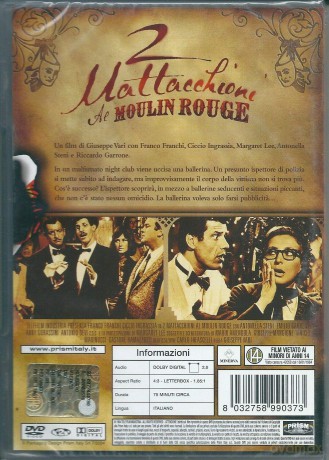 2 Mattacchioni Al Moulin Rouge [DVD]