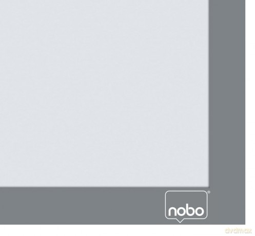 Nobo: 2 nobo Magnetrahmen selbstklebend silber