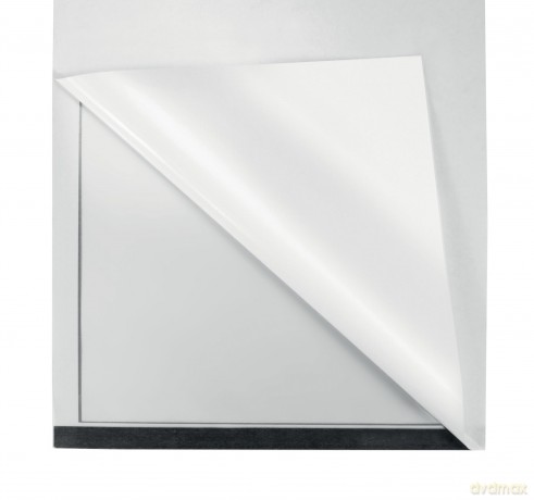 Nobo: 2 nobo Magnetrahmen selbstklebend silber