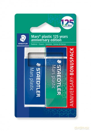Staedtler: 2 STAEDTLER Radiergummi Mars plastic