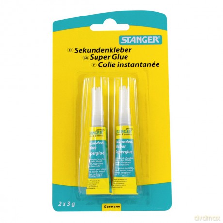 Stanger: 2 STANGER Sekundenkleber 2x 3,0 g
