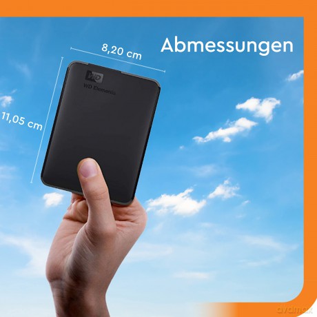 2,5" WD Elements 6TB HDD USB3.0 Portable