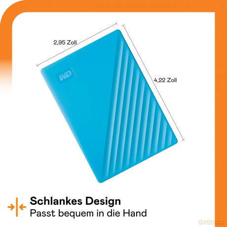 2,5" WD My Passport 6TB portable HDD USB