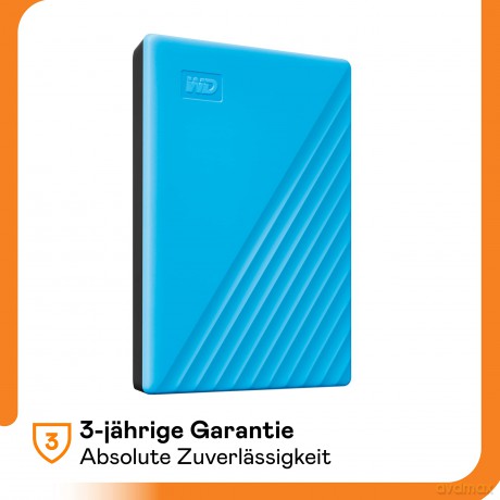 2,5" WD My Passport 6TB portable HDD USB