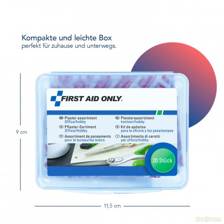 20 FIRST AID ONLY Pflaster Office/Hobby