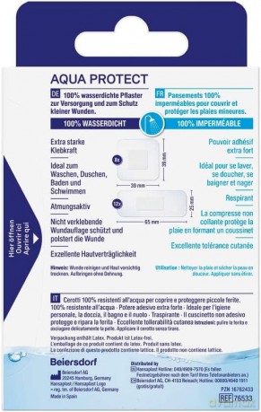 20 Hansaplast Pflaster AQUA PROTECT 4808