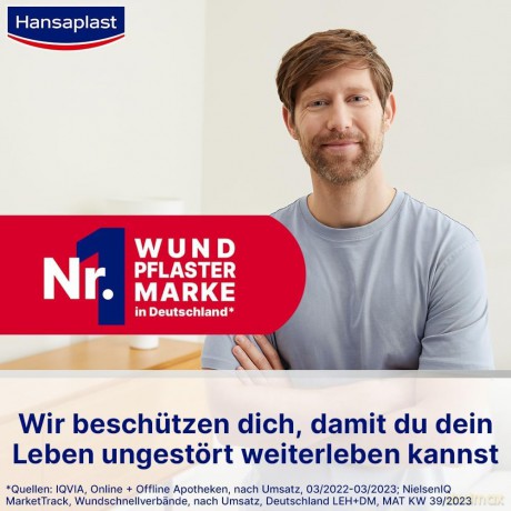 20 Hansaplast Pflaster AQUA PROTECT 4808