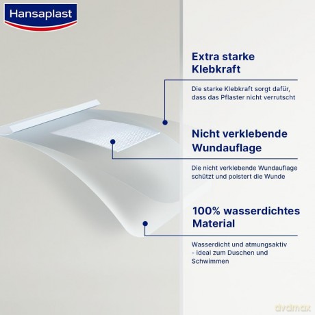 20 Hansaplast Pflaster AQUA PROTECT 4808