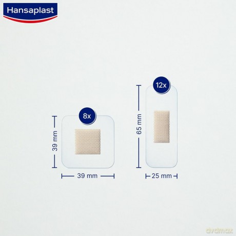 20 Hansaplast Pflaster AQUA PROTECT 4808
