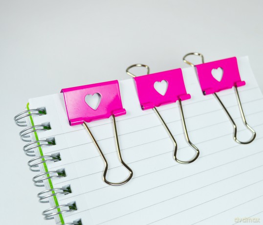 Rapescoâž: 20 RAPESCO Foldbackklammern pink 32,0 m