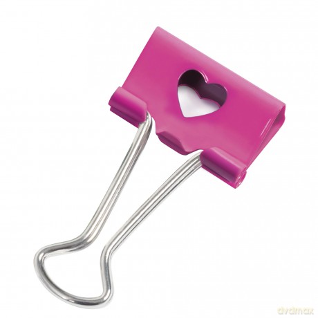 Rapescoâž: 20 RAPESCO Foldbackklammern pink 32,0 m