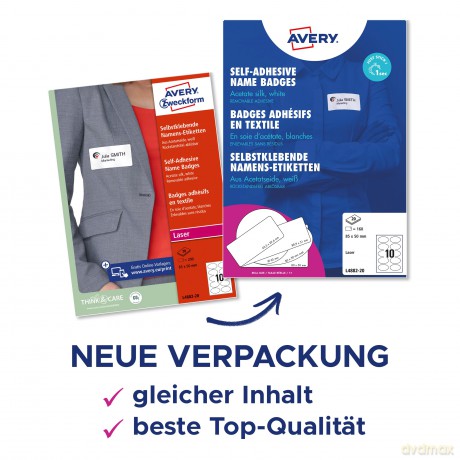 200 AVERY Zweckform Namensetiketten L488