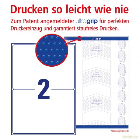 Avery Zweckform: 200 AVERY Zweckform Versandetiketten L71