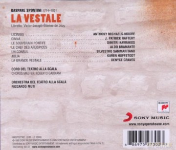 Riccardo Muti: Spontini: La Vestale [3CD]