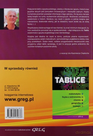 Tablice zbiorcze humanistyczne [KSIĄŻKA]